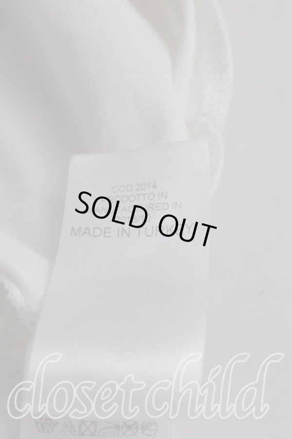 画像5: ANGLOMANIA 中古 / スネークpt変形カットソー OS 白  H-25-09-07-020-to-OD-ZH (5)