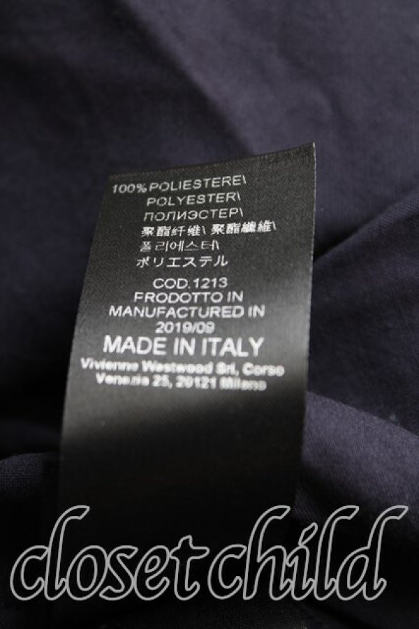 画像5: ANGLOMANIA 中古 / ウエストベルトロングドレス XS 紺  H-25-09-07-002-op-IN-ZH (5)