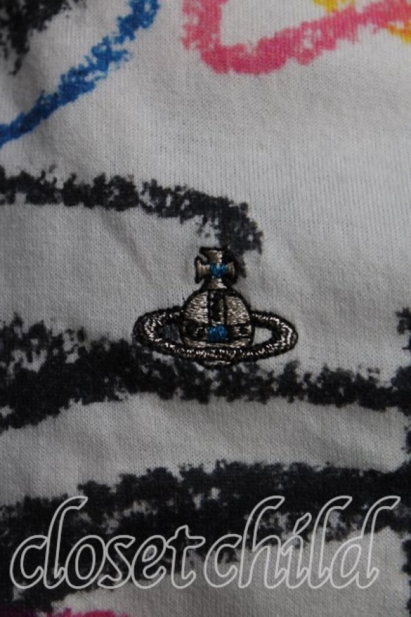 画像5: ヴィヴィアンウエストウッド MAN 中古 / クレヨンスクイグル長袖カットソー 46(メンズM) マルチ  H-25-09-07-022-to-IN-ZH (5)