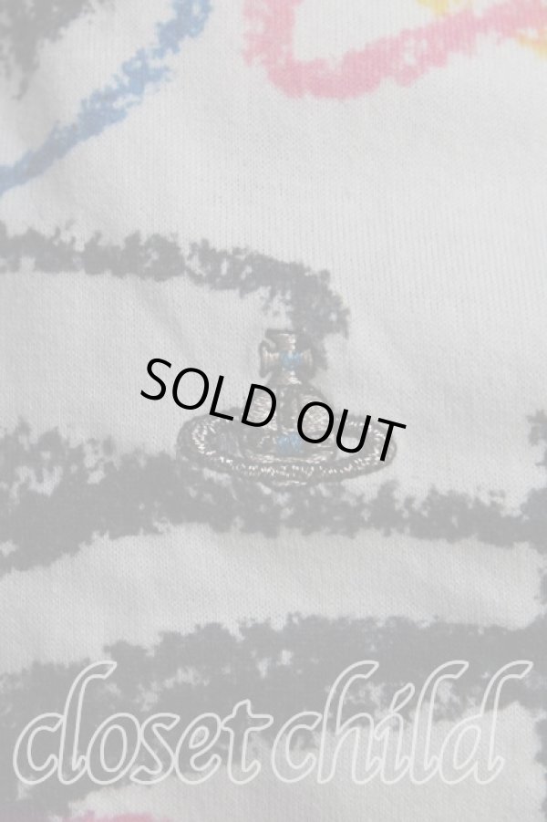 画像5: ヴィヴィアンウエストウッド MAN 中古 / クレヨンスクイグル長袖カットソー 46(メンズM) マルチ  H-25-09-07-022-to-IN-ZH (5)