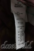 画像4: Worlds End 中古 / スクイグルカットソー OS 茶×ゴールド  H-25-09-07-023-to-IN-ZH (4)