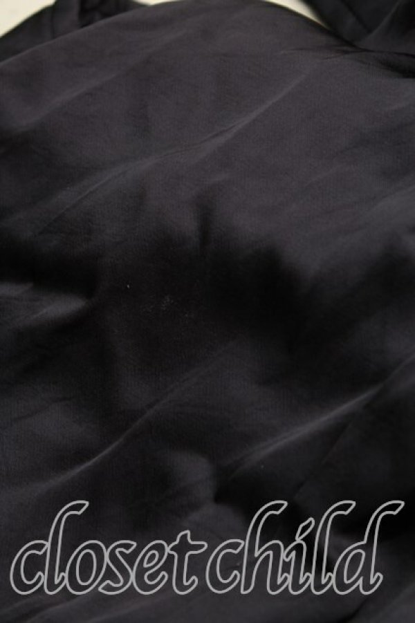 画像6: ANGLOMANIA 中古 / ウエストベルトロングドレス XS 紺  H-25-09-07-002-op-IN-ZH (6)