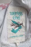 画像3: Worlds End 中古 / スクイグルカットソー OS 白×赤  H-25-09-07-024-to-IN-ZH (3)