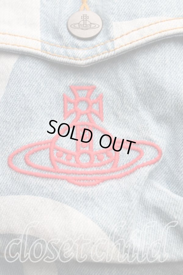 画像6: ヴィヴィアンウエストウッド 中古 / デニムジャケット 00（ワンサイズ） インディゴ  H-25-09-07-026-jc-OD-ZH (6)