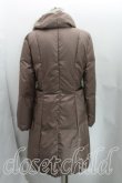 画像2: ヴィヴィアンウエストウッド 中古 / Aラインダウンコート 3（11号相当） 茶  H-25-09-07-028-co-OD-ZH (2)