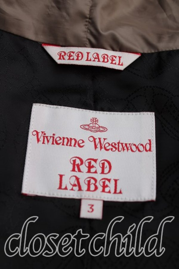 画像4: ヴィヴィアンウエストウッド 中古 / Aラインダウンコート 3（11号） 茶  H-25-09-07-028-co-OD-ZH (4)