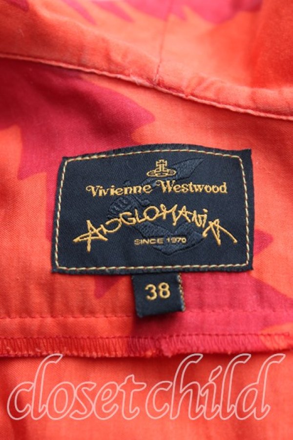 画像3: ANGLOMANIA 中古 / スクイグルワンピース 38(7号) 赤  H-25-09-07-003-op-IN-ZH (3)