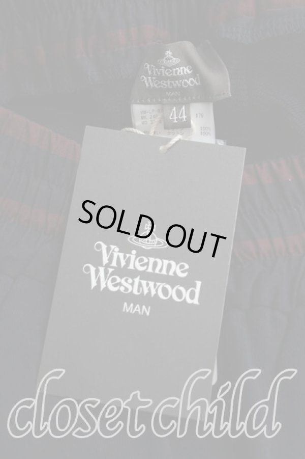 画像3: ヴィヴィアンウエストウッド MAN 中古 / カジュアルパンツ 44（メンズS） 紺  H-25-09-07-029-pa-OD-ZH (3)