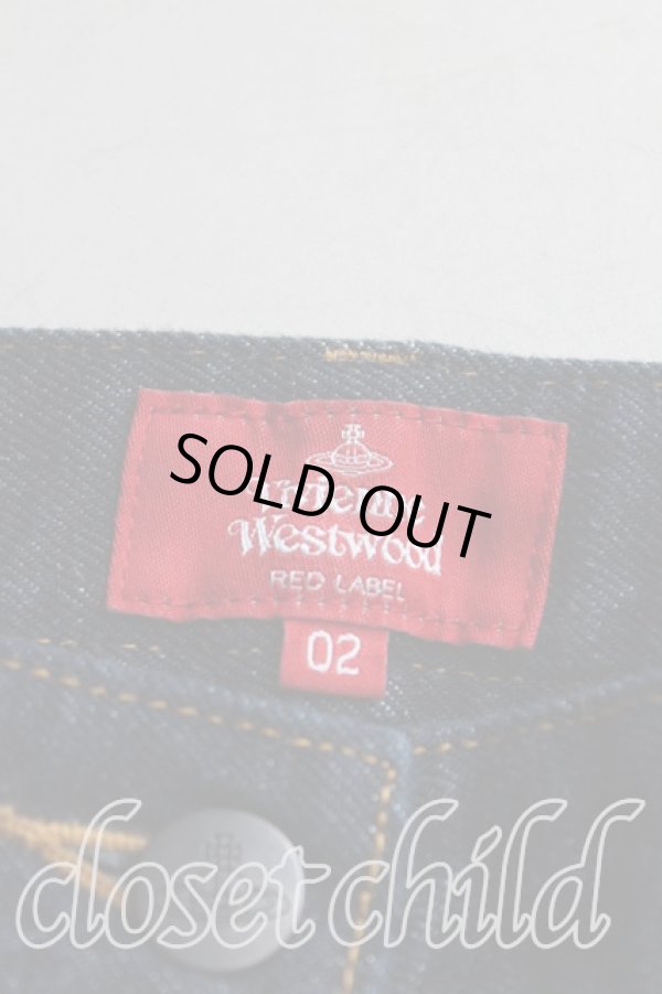 画像3: ヴィヴィアンウエストウッド 中古 / オーブステッチデニム 02（9号） インディゴ  H-25-09-07-030-pa-OD-ZH (3)