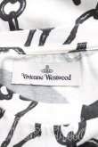 画像3: ヴィヴィアンウエストウッド 中古 / ハートチェーンオーバーサイズTシャツ S 白ｘ黒  H-25-09-07-034-ts-OD-ZH (3)