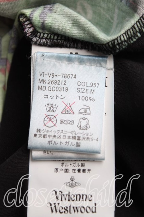 画像4: ヴィヴィアンウエストウッド MAN 中古 / PROTEST 半袖Tシャツ M 黒  H-25-09-07-036-ts-OD-ZH (4)