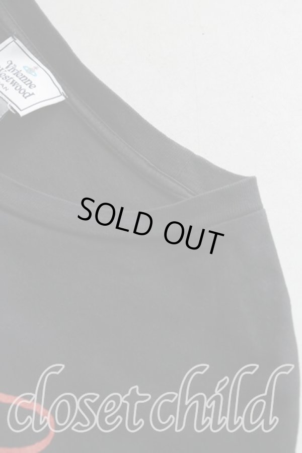 画像5: ヴィヴィアンウエストウッド MAN 中古 / CRptTシャツ L 黒  H-25-09-07-037-ts-OD-ZH (5)