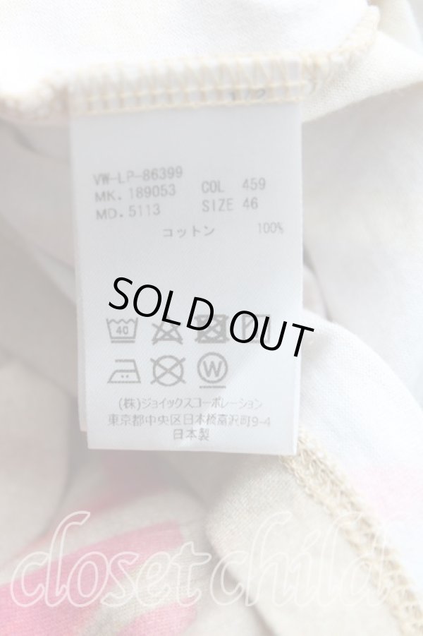 画像4: ヴィヴィアンウエストウッド MAN 中古 / マニフェストTシャツ 46（メンズM） 茶  H-25-09-07-038-ts-OD-ZH (4)