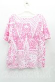 画像2: ANGLOMANIA 中古 / PROTESTptTシャツ S ピンク  H-25-09-07-039-ts-OD-ZH (2)