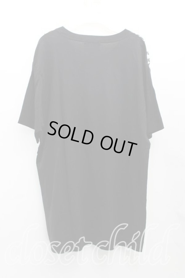 画像2: ヴィヴィアンウエストウッド MAN 中古 / ラビッシュ柄Tシャツ 48（メンズL） 黒  H-25-09-07-040-ts-OD-ZH (2)