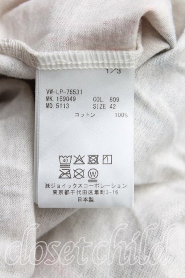 画像4: ヴィヴィアンウエストウッド MAN 中古 / LINE UPptリラックスTシャツ 42（XS） ベージュ  H-25-09-07-042-ts-OD-ZH (4)