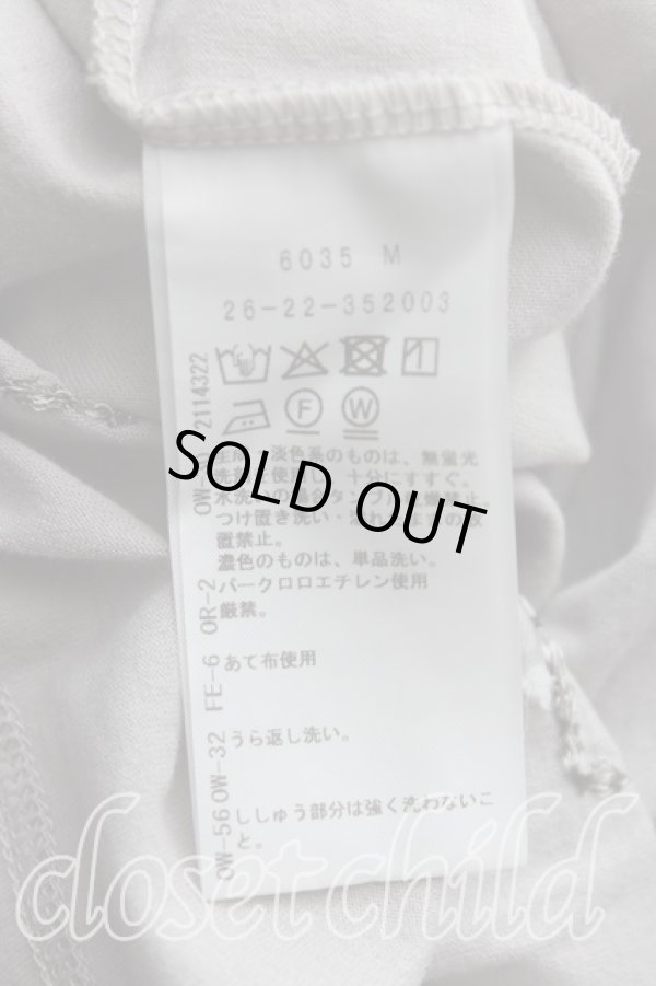 画像4: ヴィヴィアンウエストウッド 中古 / LOGOSリラックスTシャツ 44（S） 灰  H-25-09-07-043-ts-OD-ZH (4)