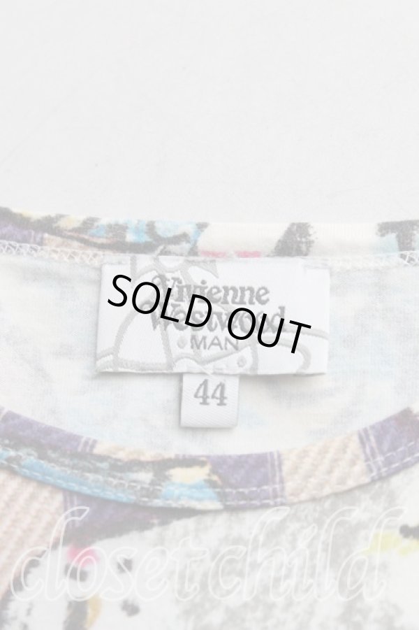 画像3: ヴィヴィアンウエストウッド MAN 中古 / ゲルニカptTシャツ 44（メンズS） マルチ  H-25-09-07-044-ts-OD-ZH (3)