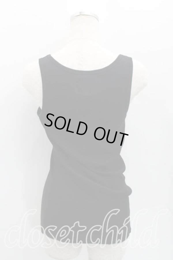 画像2: ヴィヴィアンウエストウッド 中古 / リブタンクトップ 00（ワンサイズ） 黒  H-25-09-07-046-to-OD-ZH (2)