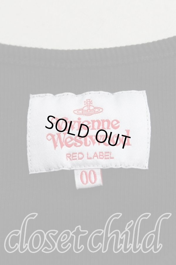 画像3: ヴィヴィアンウエストウッド 中古 / リブタンクトップ 00（ワンサイズ） 黒  H-25-09-07-046-to-OD-ZH (3)