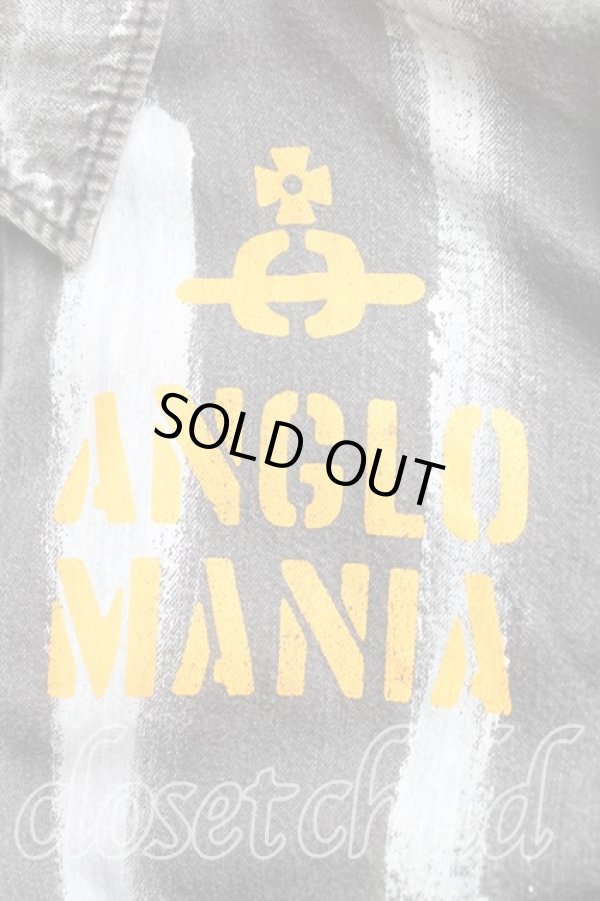 画像6: ANGLOMANIA 中古 / アナーキーデニムシャツ 38（M） 黒  H-25-09-07-052-bl-OD-ZH (6)