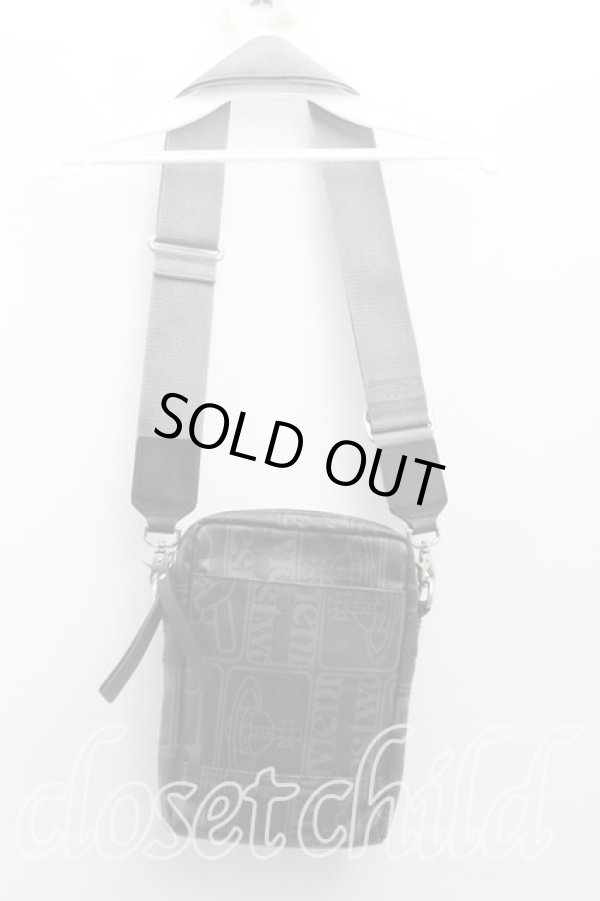 画像2: ヴィヴィアンウエストウッド MAN 中古 / TAGSショルダーバッグ  黒  H-25-09-07-054-ba-OD-ZH (2)