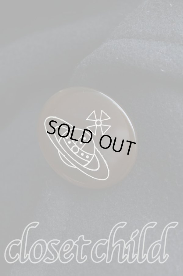 画像6: ヴィヴィアンウエストウッド 中古 / ラブ襟コート 1（7号） 黒  H-25-09-07-005-co-IN-ZH (6)