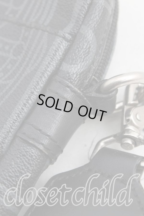 画像6: ヴィヴィアンウエストウッド MAN 中古 / TAGSショルダーバッグ  黒  H-25-09-07-054-ba-OD-ZH (6)