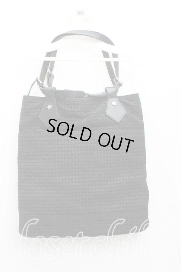 画像2: ヴィヴィアンウエストウッド 中古 / T.F.T.L トートバッグ  黒  H-25-09-07-055-ba-IN-ZH (2)