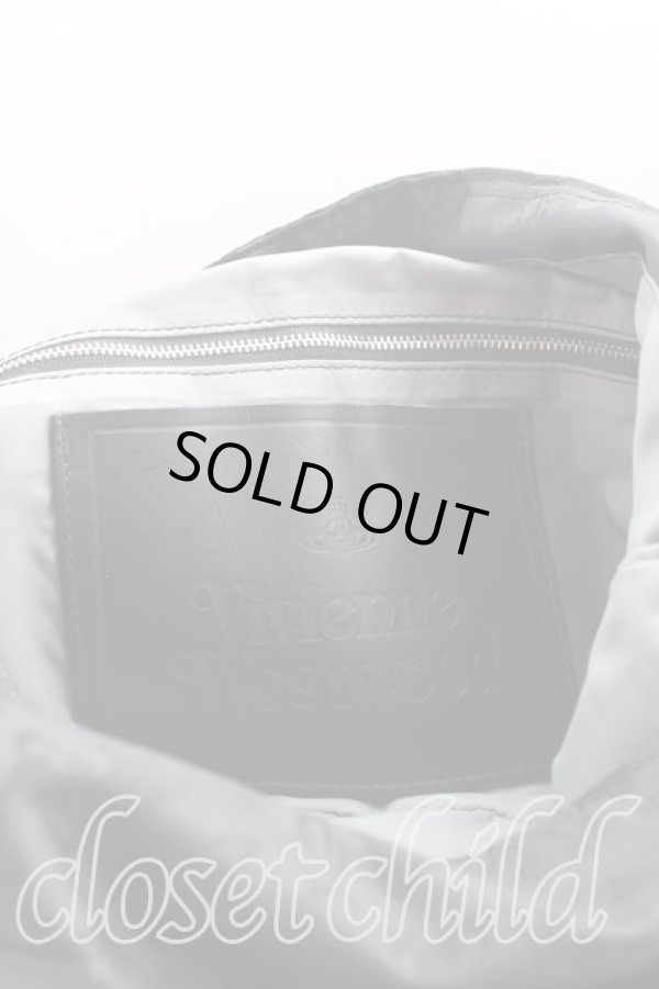 画像4: ヴィヴィアンウエストウッド MAN 中古 / マンチェスターショルダーバッグ  黒  H-25-09-07-057-ba-OD-ZH (4)