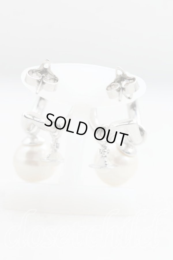 画像4: ヴィヴィアンウエストウッド 中古 / MARELLA EARRINGS  シルバー  H-25-09-07-058-er-IN-ZH (4)