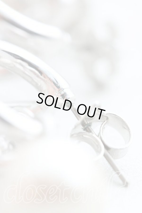 画像5: ヴィヴィアンウエストウッド 中古 / MARELLA EARRINGS  シルバー  H-25-09-07-058-er-IN-ZH (5)