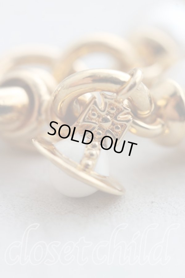 画像4: ヴィヴィアンウエストウッド 中古 / MARELLA NECKLACE  ゴールド  H-25-09-07-059-nl-IN-ZH (4)