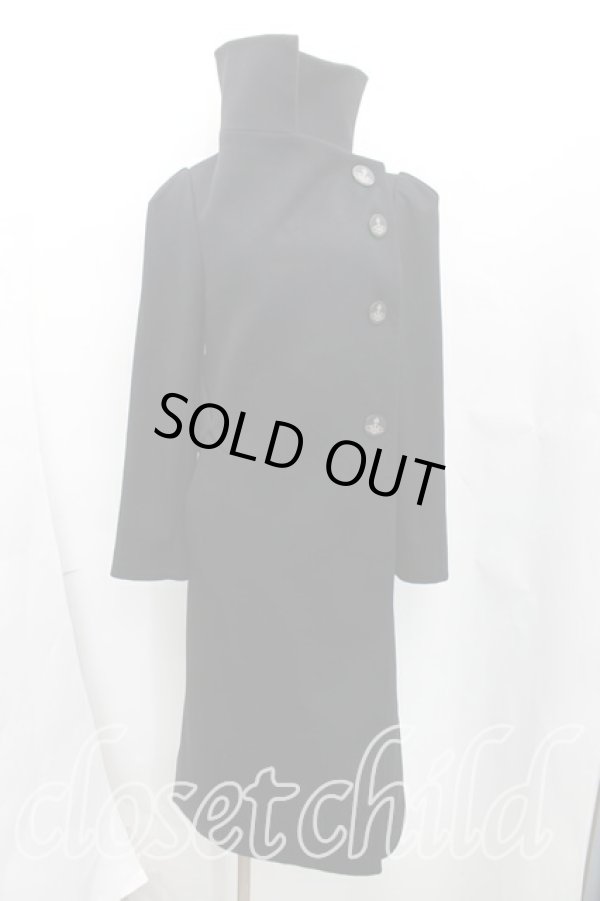 画像3: ヴィヴィアンウエストウッド 中古 / ロングコート 40（9号） 黒  H-25-09-07-006-co-OD-ZH (3)