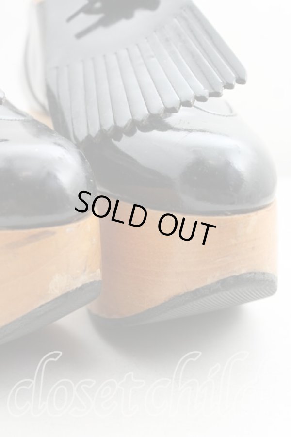 画像7: ヴィヴィアンウエストウッド 中古 / ロッキンホースゴルフ【パテント】 23cm位 黒  H-25-09-07-060-sh-OD-ZH (7)