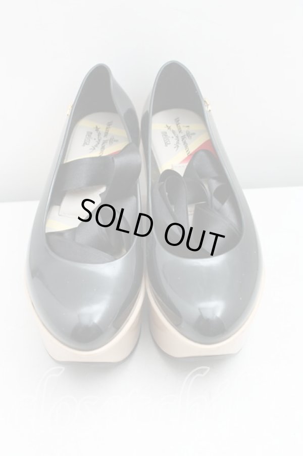画像2: ヴィヴィアンウエストウッド×Melissa 中古 / メリッサロッキンホースバレリーナ EU37（23cm） 黒  H-25-09-07-061-sh-OD-ZH (2)