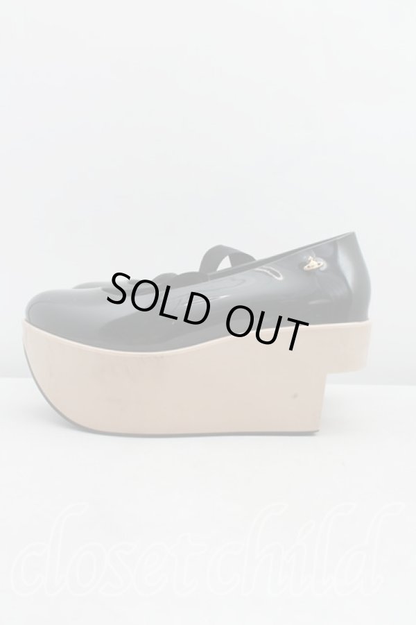 画像3: ヴィヴィアンウエストウッド×Melissa 中古 / メリッサロッキンホースバレリーナ EU37（23cm） 黒  H-25-09-07-061-sh-OD-ZH (3)