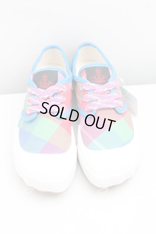 画像2: ヴィヴィアンウエストウッド 中古 / ANIMAL GYM LOW DERBY 37（23.5cm） マルチ  H-25-09-07-062-sh-OD-ZH (2)