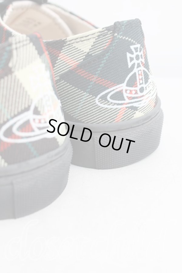 画像6: ヴィヴィアンウエストウッド 中古 / PLIMSOLL LOW TOPスニーカー 36（23cm） 緑  H-25-09-07-063-sh-OD-ZH (6)