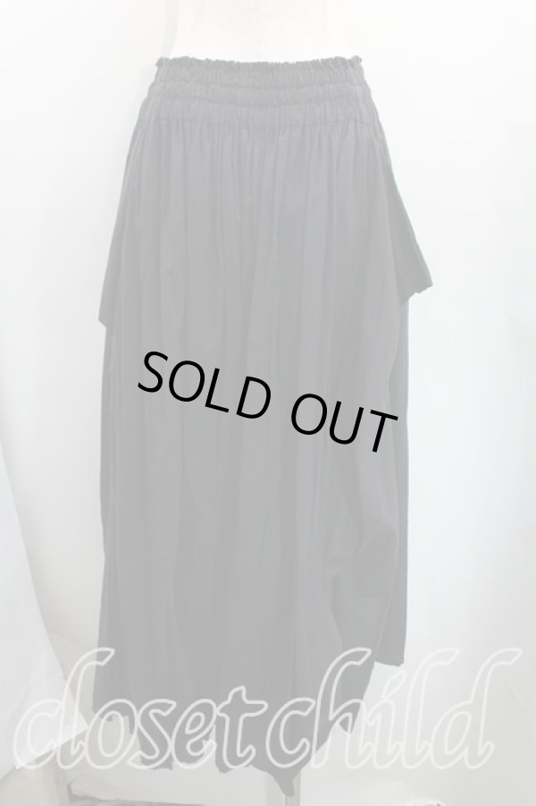 画像2: ANGLOMANIA 中古 / 変形ロングスカート 38(M) 黒  H-25-09-07-009-sk-IN-ZH (2)