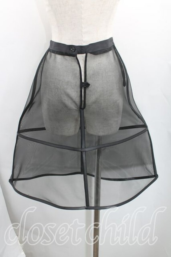 画像2: ヴィヴィアンウエストウッド 中古 / パニエ 38(7号) 黒  H-25-09-07-012-sk-IN-ZH (2)