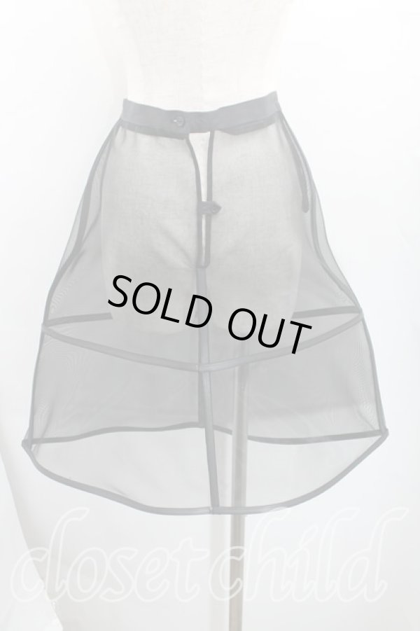 画像2: ヴィヴィアンウエストウッド 中古 / パニエ 38(7号) 黒  H-25-09-07-012-sk-IN-ZH (2)