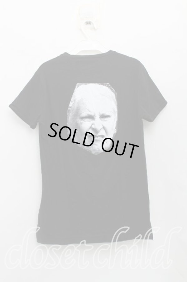 画像2: ヴィヴィアンウエストウッド 中古 / FACEptTシャツ S 黒  H-25-09-07-014-ts-IN-ZH (2)