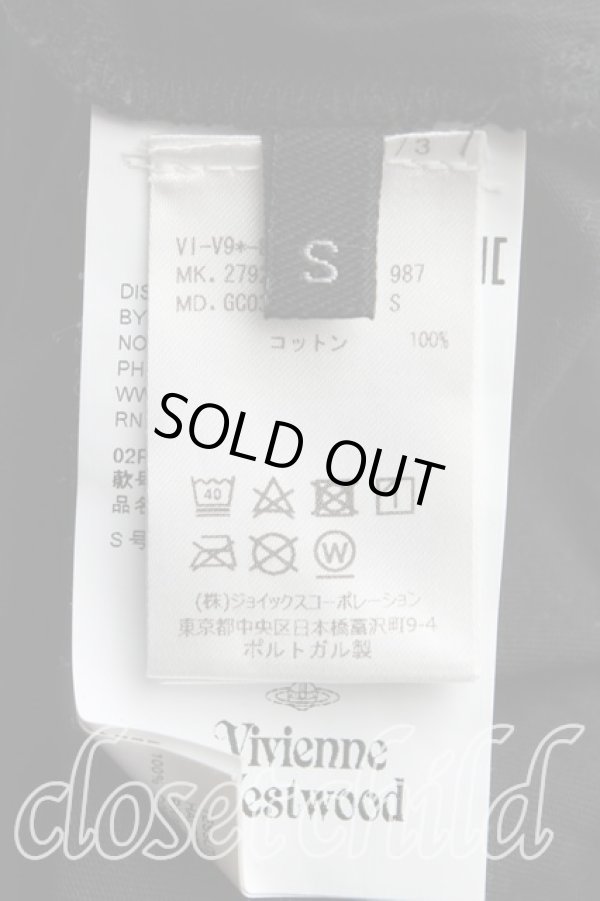 画像4: ヴィヴィアンウエストウッド 中古 / FACEptTシャツ S 黒  H-25-09-07-014-ts-IN-ZH (4)