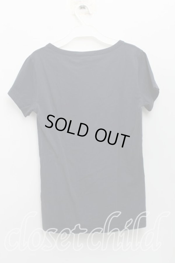 画像2: ヴィヴィアンウエストウッド 中古 / カラーオーブ刺繍Tシャツ XS 紺  H-25-09-07-015-ts-IN-ZH (2)