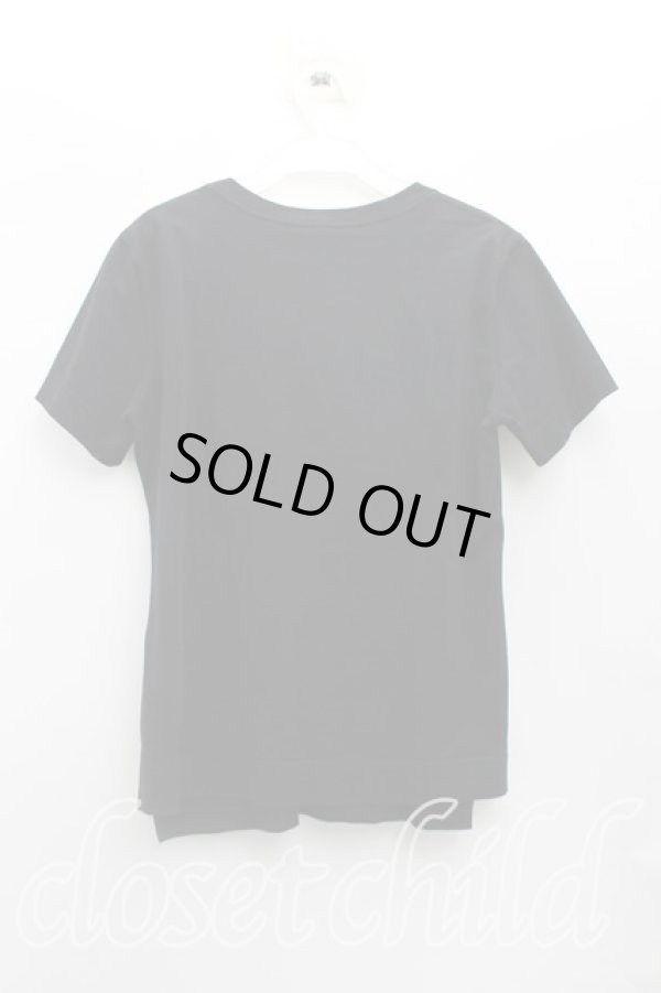 画像2: ヴィヴィアンウエストウッド 中古 / オーブ刺繍Tシャツ 03(11号) 黒  H-25-09-07-018-ts-IN-ZH (2)