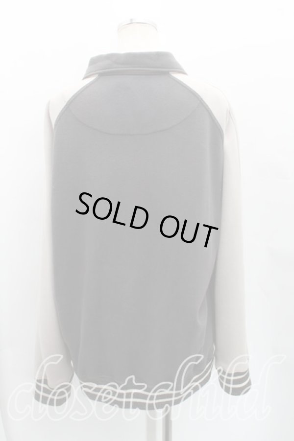 画像2: ヴィヴィアンウエストウッド 中古 / ORBパッチボマージャケット 00(ワンサイズ) 灰  H-25-09-14-022-co-OD-ZH (2)