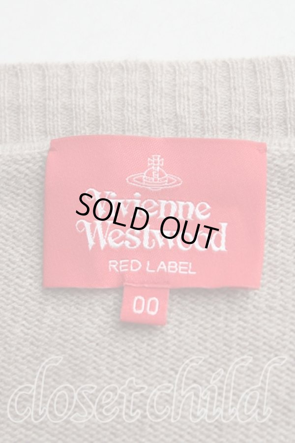 画像3: ヴィヴィアンウエストウッド 中古 / /マティスハート ニットカーディガン 00(ワンサイズ) 茶  H-25-09-14-028-to-OD-ZH (3)