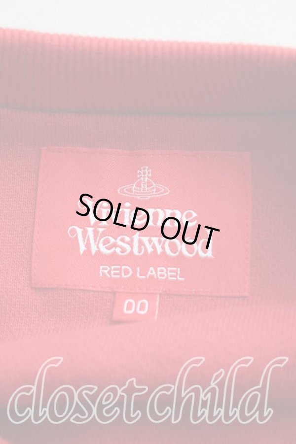 画像2: ヴィヴィアンウエストウッド 中古 / ラブフリルスウェット 0(ワンサイズ) 赤  H-25-09-14-031-to-OD-ZH (2)