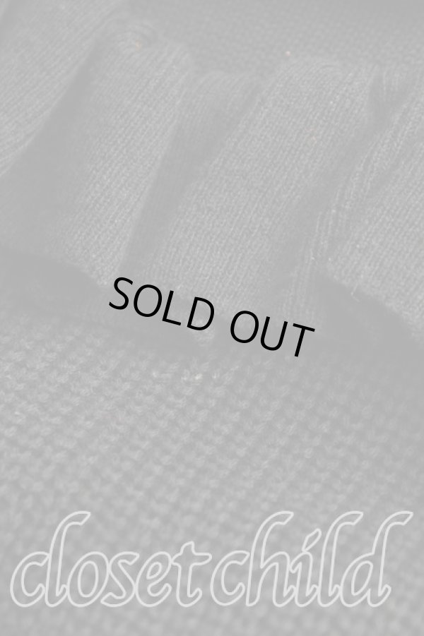 画像7: ヴィヴィアンウエストウッド 中古 / ラブフリルニット 00(ワンサイズ) 黒  H-25-09-14-032-to-OD-ZH (7)